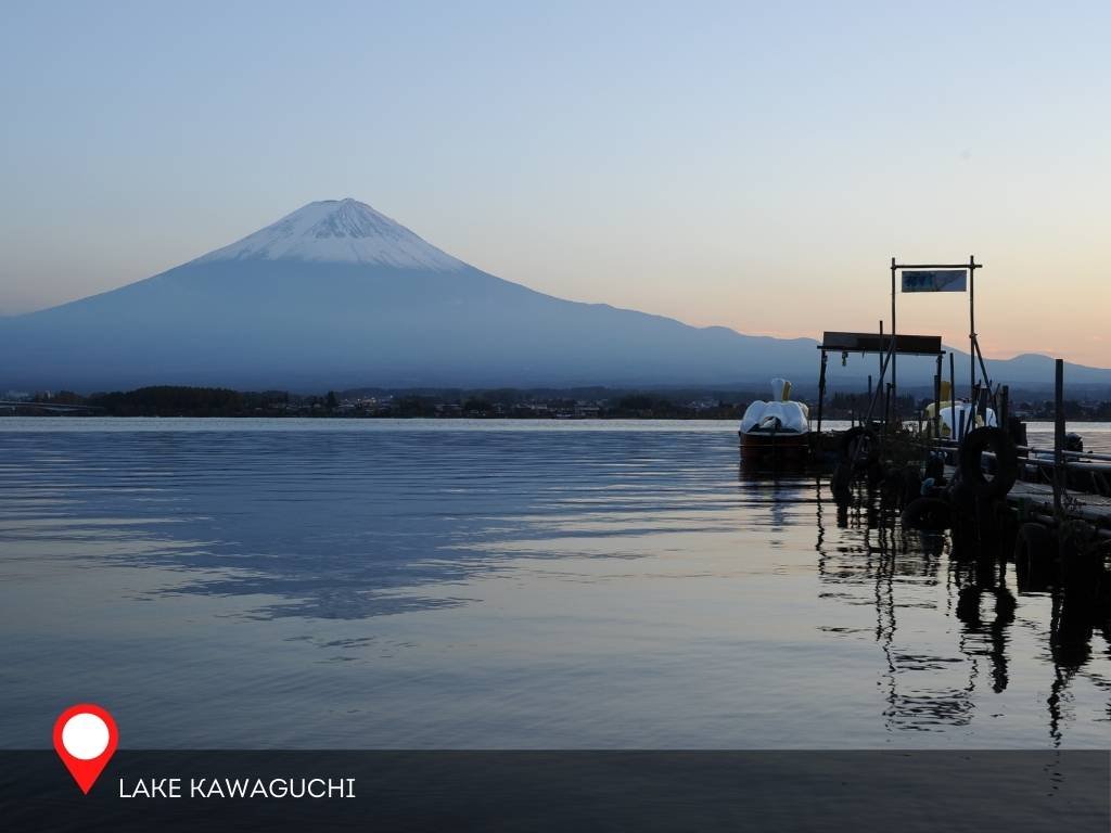 Lake Kawaguchi, Japan